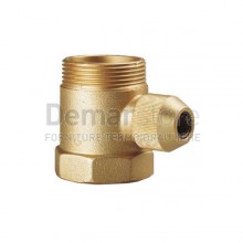 Valvola Deflusso Acqua in Ottone per Pompe Sommerse MF.1"