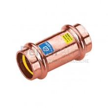 Manicotto a Pressare in Rame per Acqua-Gas FF Diam. 28