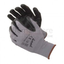 Guanti da Lavoro in Nitrile Grigio Taglia 9