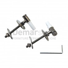 Cerniere per Sedili in Termoindurente | mod. C4 | Vite 6 cm (Coppia)