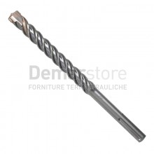 Punta SDS-Max per Trapano Tassellatore Ø 24 x 200 mm Lunghezza Tot. 320 mm