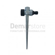 Puntale per Irrigatore in Metallo Attacco 1/2" con Innesto Rapido