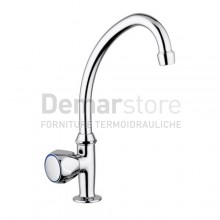 Rubinetto Lavello Monoforo Singolo a Snodo 1/2"