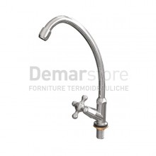 Rubinetto Lavello Monoforo Singolo a Snodo 1/2" | Stella