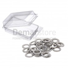 Blister Rondelle Piane Zincate | Pz.25 | Diam. 4