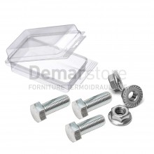Blister Dado Esagonale + Vite Zincata | Pz.4 | M8x30mm