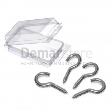 Blister Occhiello Aperto Zincato per Legno | Pz.14 | 3,0x25mm