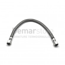 Manichetta Flessibile GPL | in Acciaio Inox senza Scadenza | FF.1/2" SX | cm. 50