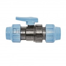 Valvola a Sfera in PP Unidelta per Tubo in Polietilene | Diam. 50x50