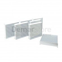 Griglia Quadrotto Eurapo Sigma/Prisma | Bianco 9016 | 110-112-114-216-218 | Pz.7