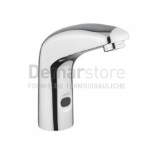 Rubinetto Elettronico con Fotocellula per Lavabo a Batteria | IDRAL | Cromo
