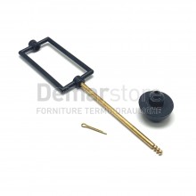 Astina di Sollevamento + Coppiglia Compatibile per Batteria Catis Standard