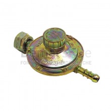 Regolatore GAS Bassa Pressione |  1 kg/h | Taratura Regolabile | Attacco Bombola SX