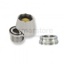 Aeratore a Baionetta con Riduzioni | M22x1 + M24x1 + M.1/2" | Cromo