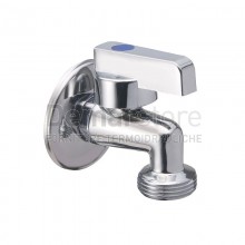Rubinetto Lavatrice Cromato M.1/2" x 3/4" | Tipo Mignon