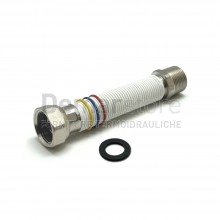Flessibile Acciaio Inox Estensibile Rivestito | mm 100-200 | MF 3/4"