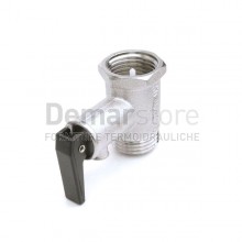 Valvola di Sicurezza per Scaldabagni con Levetta |  MF.1/2"