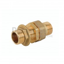 Raccordo Cassone in Ottone Giallo Completo | D.1"