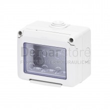 GW27043 | Contenitore a Parete GEWISS | System | IP55 | Grigio | 3 Posti