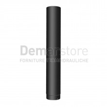 Tubo Nero per Stufe a Legna | Acciaio al Carbonio mm.2 | cm.100 | Diam.140