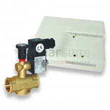 Kit Rilevatore Fughe Gas CD 98 + Elettrovalvola N.A. 1/2" | GPL