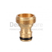 Raccordo Rapido Presa Rubinetto in Ottone Maschio Diam. 3/4"