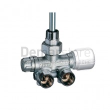 Valvola FAR Termostatizzabile Mono-Bitubo Attacco a Squadro | SX | Diam.1/2" | 1437