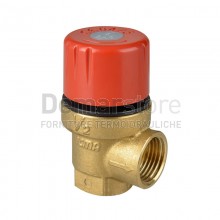 Valvola di Sicurezza | Attacco Femmina 1/2" |  6 Bar