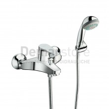 Miscelatore FEV | Serie Line | Vasca con Duplex | Cromo | LN0601/0NCR