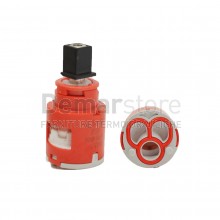 Cartuccia per Miscelatore | 2 Piedini | Diam. 25 | Tipo Aperto | 9x9 | Senza Distributore