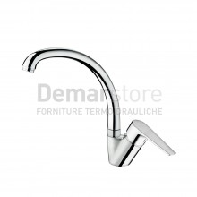 Miscelatore FEV | Serie Line | Lavello Cucina Canna a Luna | Cromo | LN8886/1-40CR