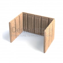 Kit Refrattari CARINCI per Termocamino Evolution 4.0 | 250 | RTC.S31