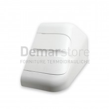 Coperchio con Portello ABS Eurapo Prisma | 110-218 | Anteriore DX | Bianco