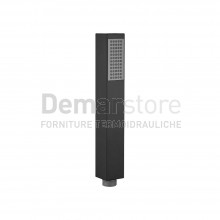 Doccetta 1 Getto Quadrata | Nero Opaco | Mod. TETRIS