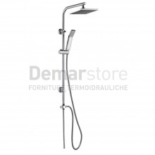 Colonna Doccia GEDY | Mod.Easy 03 con Soffione Quadro 200x200 mm