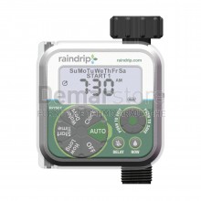 Programmatore a Batterie RAINDRIP Elettronico Digitale con Attacco Rubinetto 3/4"