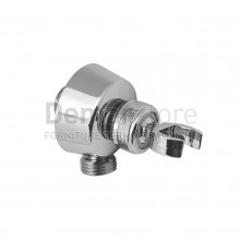 Supporto Doccia a Muro Duplex Ottone con Presa Acqua M.1/2"