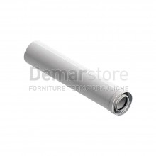 Prolunga Coassiale in Alluminio 60/100 | MF | Cm. 50