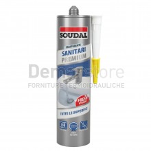Silicone Sigillante | Trasparente | SOUDAL | Sanitari Premium | Neutro | 300ml