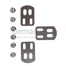 Kit Fissaggio Sostituzione Estrattore Fumi FERGAS VFC1 Vs Natalini PL21