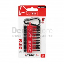 Set Inserti Magnetici E-Pro con Moschettone | TX + PH + PZ | Pz.10