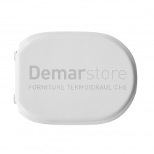 Sedile WC per Vaso in Ceramica | Forma 6 | Cerniere Tipo A | Lungh. 47-50 cm | Largh. 36 cm