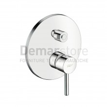 Miscelatore FEV | Serie MICRON | Doccia Incasso con Deviatore | Cromo | Tondo | MC0909/6N-CR