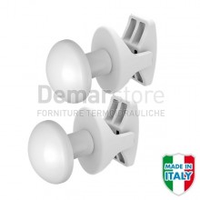 Appendino per Scaldasalviette HANDY GRIP Bianco (Coppia)