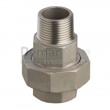 Bocchettone in Acciaio Inox AISI 316 Diritto MF 1"