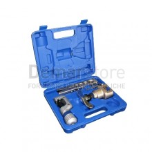 Cartellatrice Flangiatubo con Frizione e Tagliatubo in Valigetta