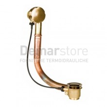 Colonna Scarico Automatico Bronzata per Vasca