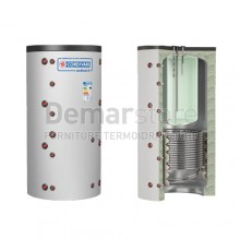 Puffer COMBI 2 WC Cordivari Riscaldamento + Accumulo ACS e 1 Scambiatore Fisso Lt.1000