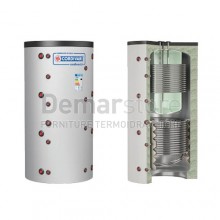 Puffer COMBI 3 WC Cordivari Riscaldamento + Accumulo ACS e 2 Scambiatori Fissi Lt. 800