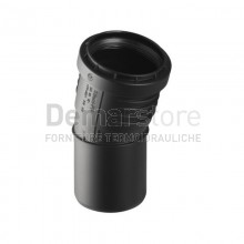 Curva Innesto Geberit SILENT-PP 3 Strati a 15° Diam. 50